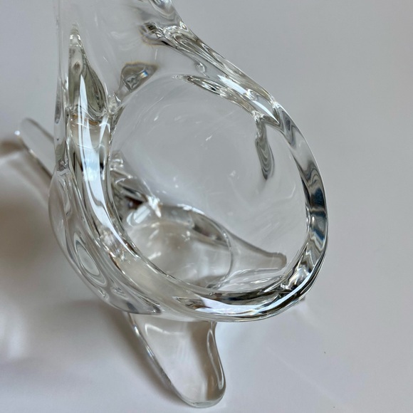 Vintage Modern Art Crystal Glass Kangaroo Pencil Holder/ Paperweight - Picture 4 of 6